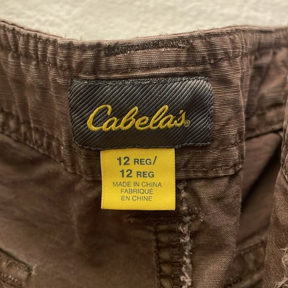 Brown Cabelas cargo pants size 12 women’s - Picture 3 of 3